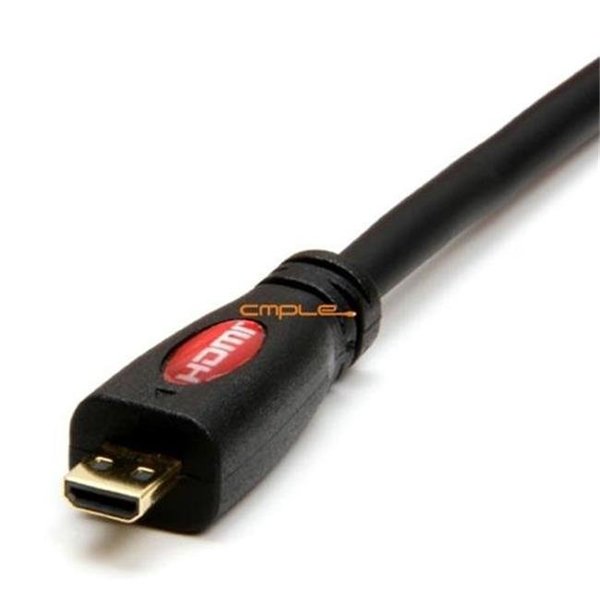 Cmple Cmple 290-N MICRO HDMI to HDMI cable Gold Plated for Cell phones -10 FEET815239019989 290-N